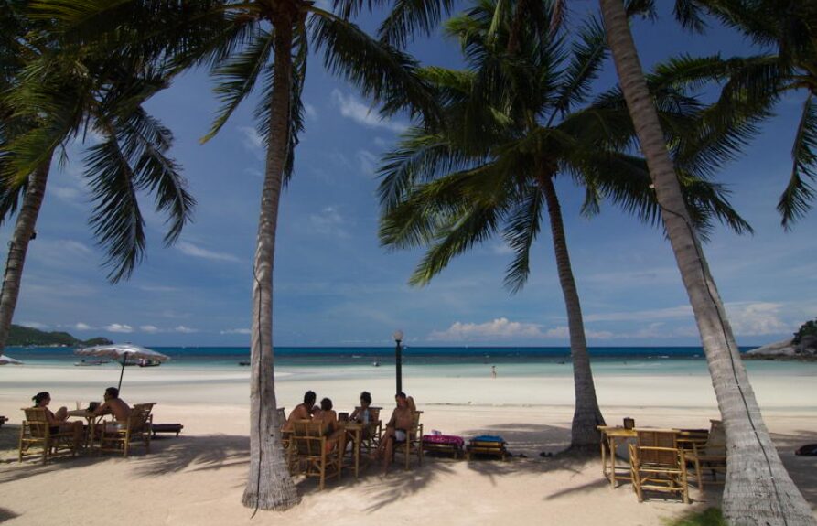 Sairee Beach - Główna plaża Koh Tao 4