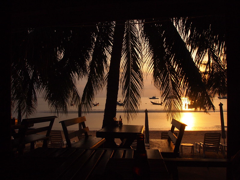 Sairee Beach - Główna plaża Koh Tao 13