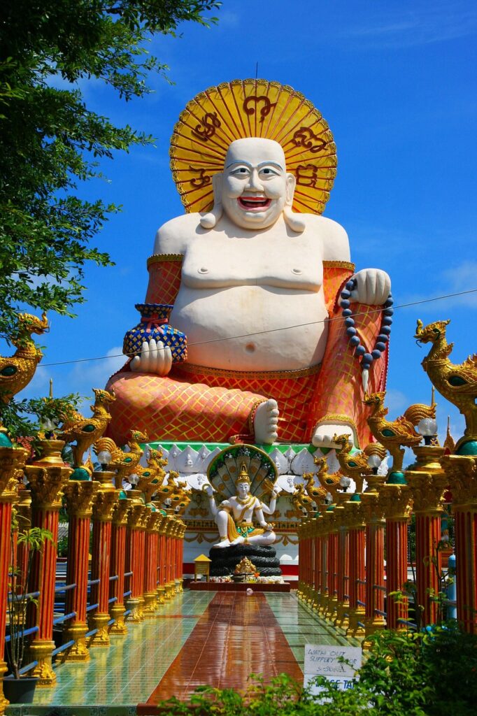 Wat Plai Laem - imponująca świątynia na Koh Samui  4