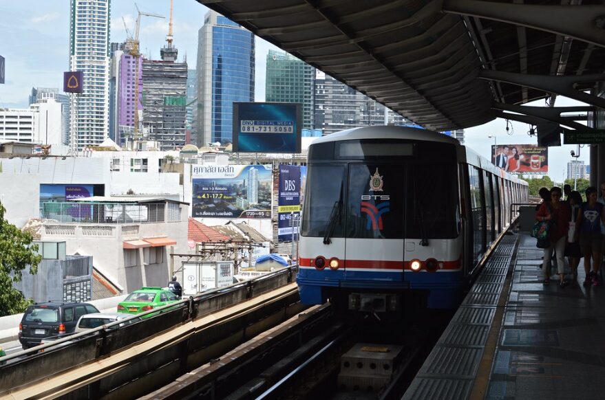 BTS Skytrain - Kolejka w Bangkoku (linie, bilety, stacje, ceny) 8