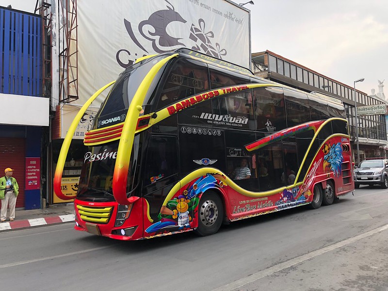 Transport w Tajlandii - autobusy i minivany 4