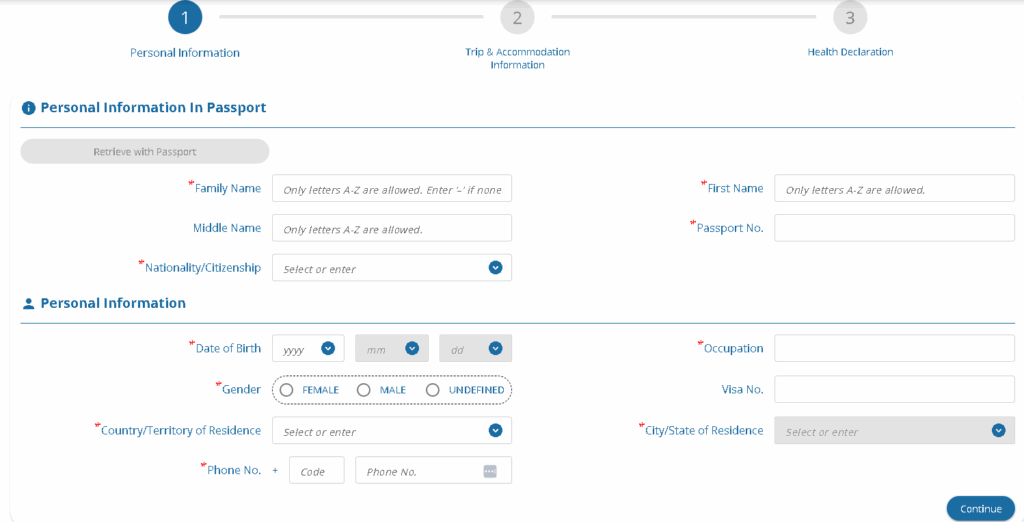 TDAC (Thailand Digital Arrival Card) 2025 - jak wypełnić? 5