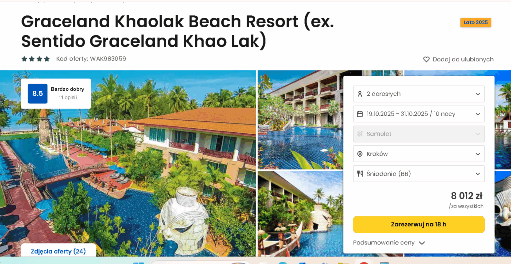 Z biurem podróży: 10 dni w Tajlandii od 4006 PLN za osobę 3