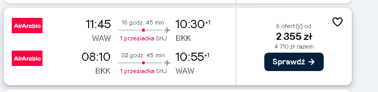 Tanie loty do Tajlandii od 2355 zł. Listopad i marzec. 3