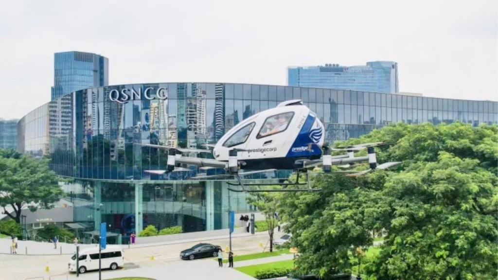 **Tajlandia testuje taksówki powietrzne** Tajlandia testuje taksówki powietrzne 2