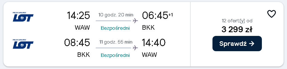 LOT uruchamia stałe loty do Tajlandii. Ceny od 3299 PLN 3