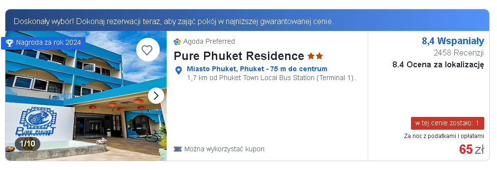 Phuket na 10 dni od 3221 PLN za osobę (Loty + Hotel) 2