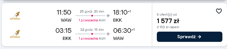 Tanie loty do Tajlandii za 1577 PLN? Dobra okazja, ale jest jeden haczyk 3